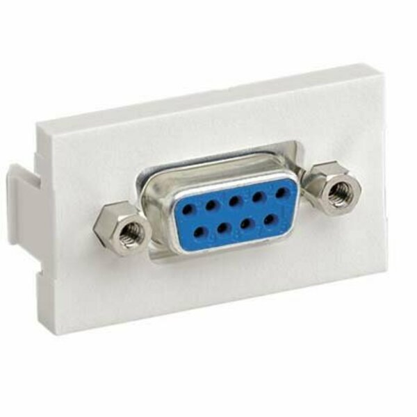 1-3 INSERT 9PIN F/F COUPLER AW, Panduit, Mfr#: CHD9CAWY